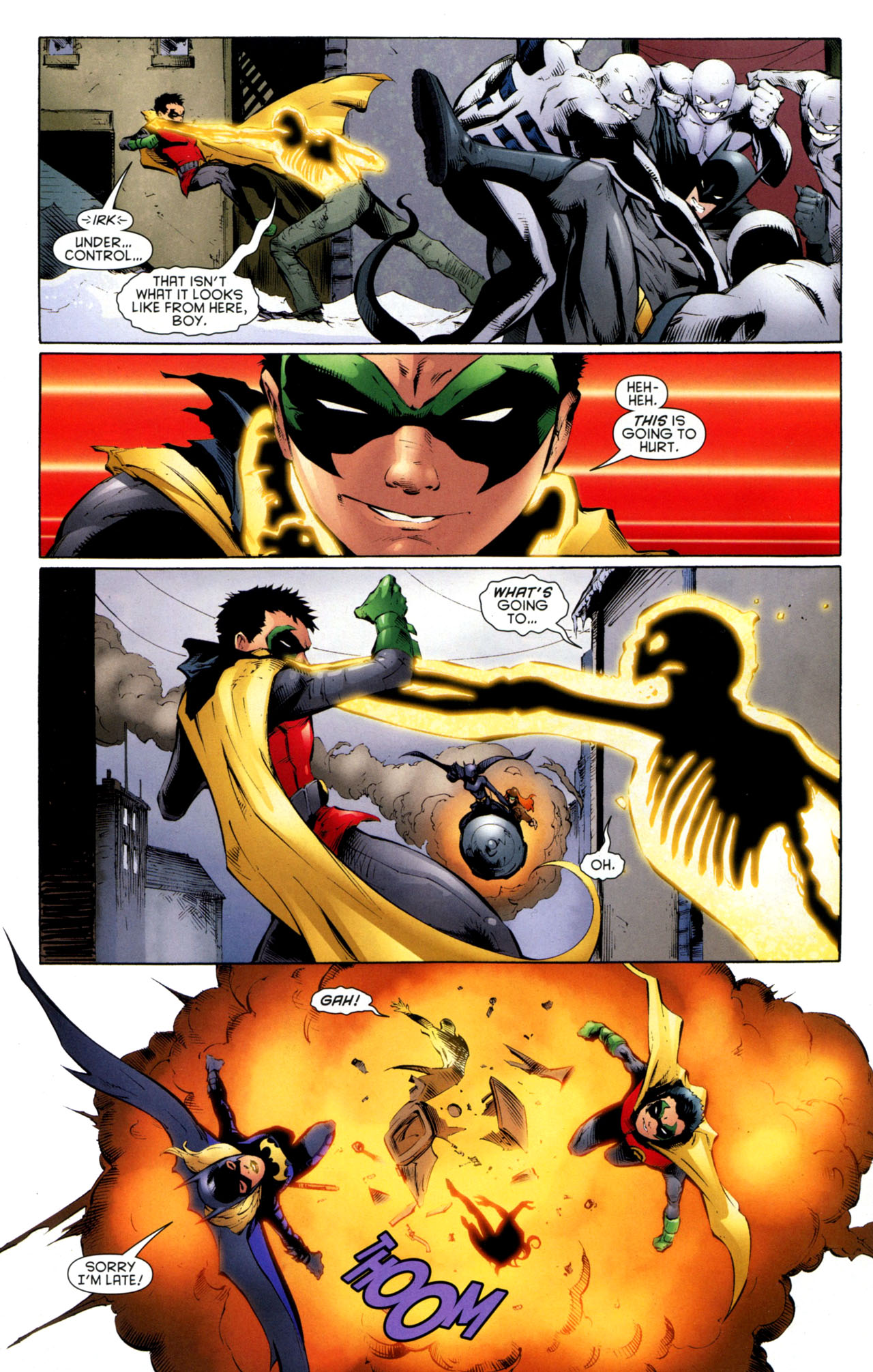 Read online Batgirl (2009) comic -  Issue #7 - 15
