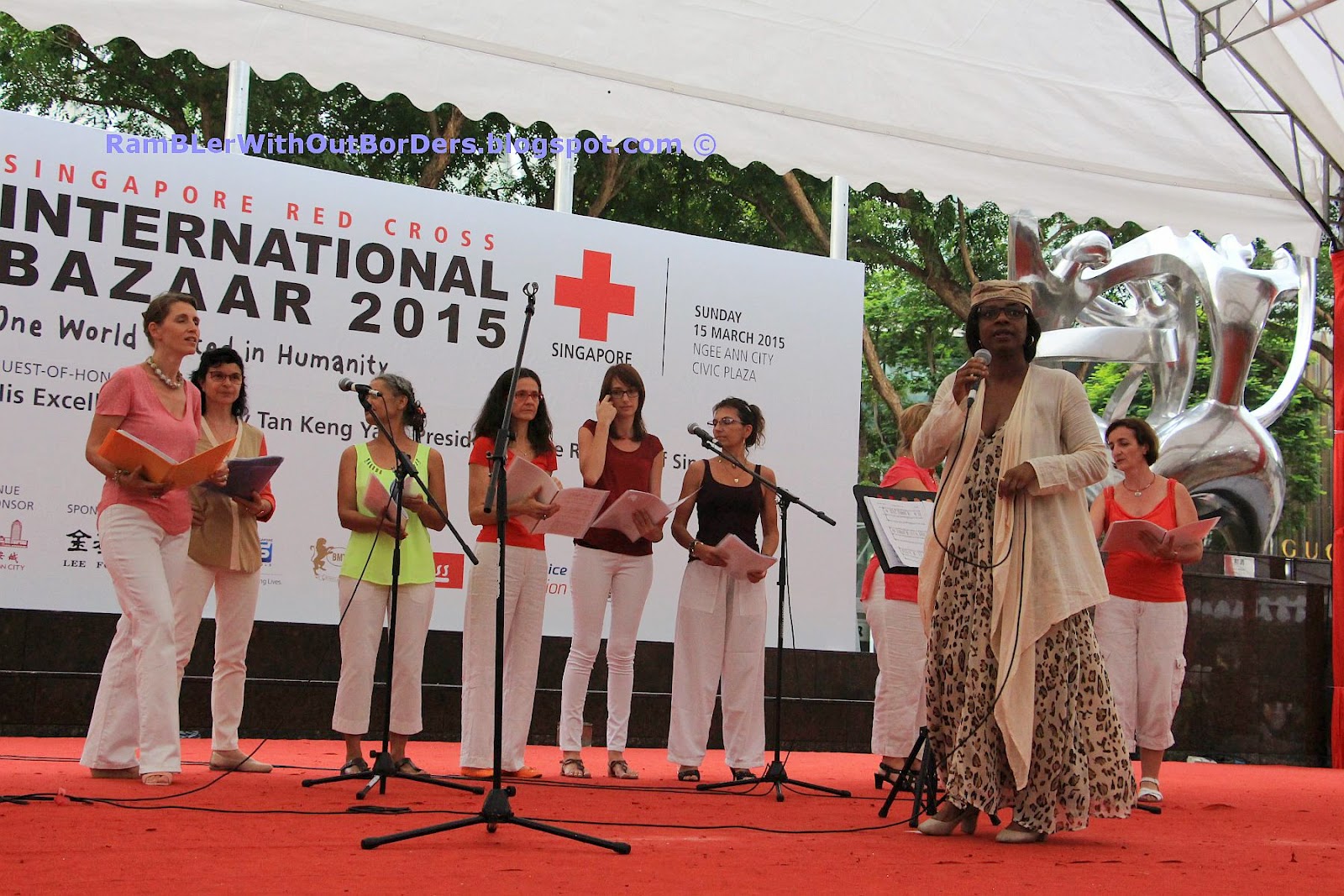 Christian Choir, Singapore International Red Cross Bazaar 2015