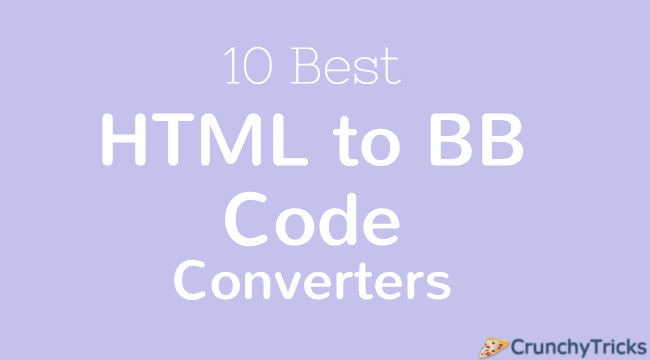 HTML to BB Code Converter