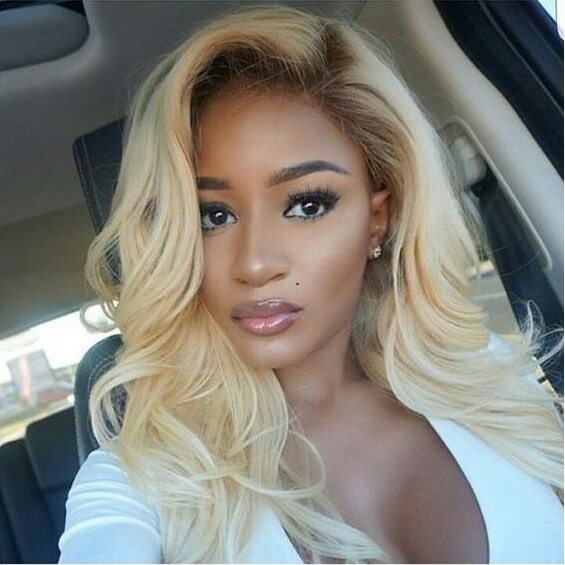 blonde lace wig