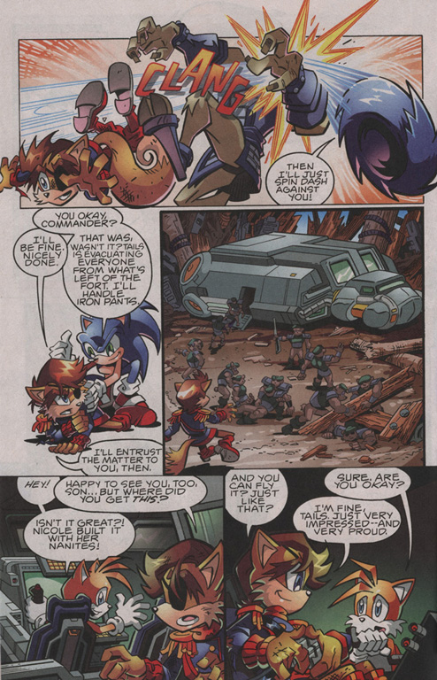 Read online Sonic The Hedgehog comic -  Issue #207 - 7