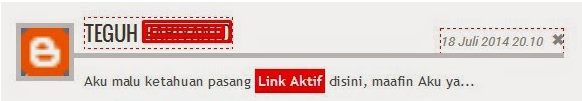 Menghapus link aktif Cara Menghapus Link Aktif Pada Komentar Blog Secara Otomatis