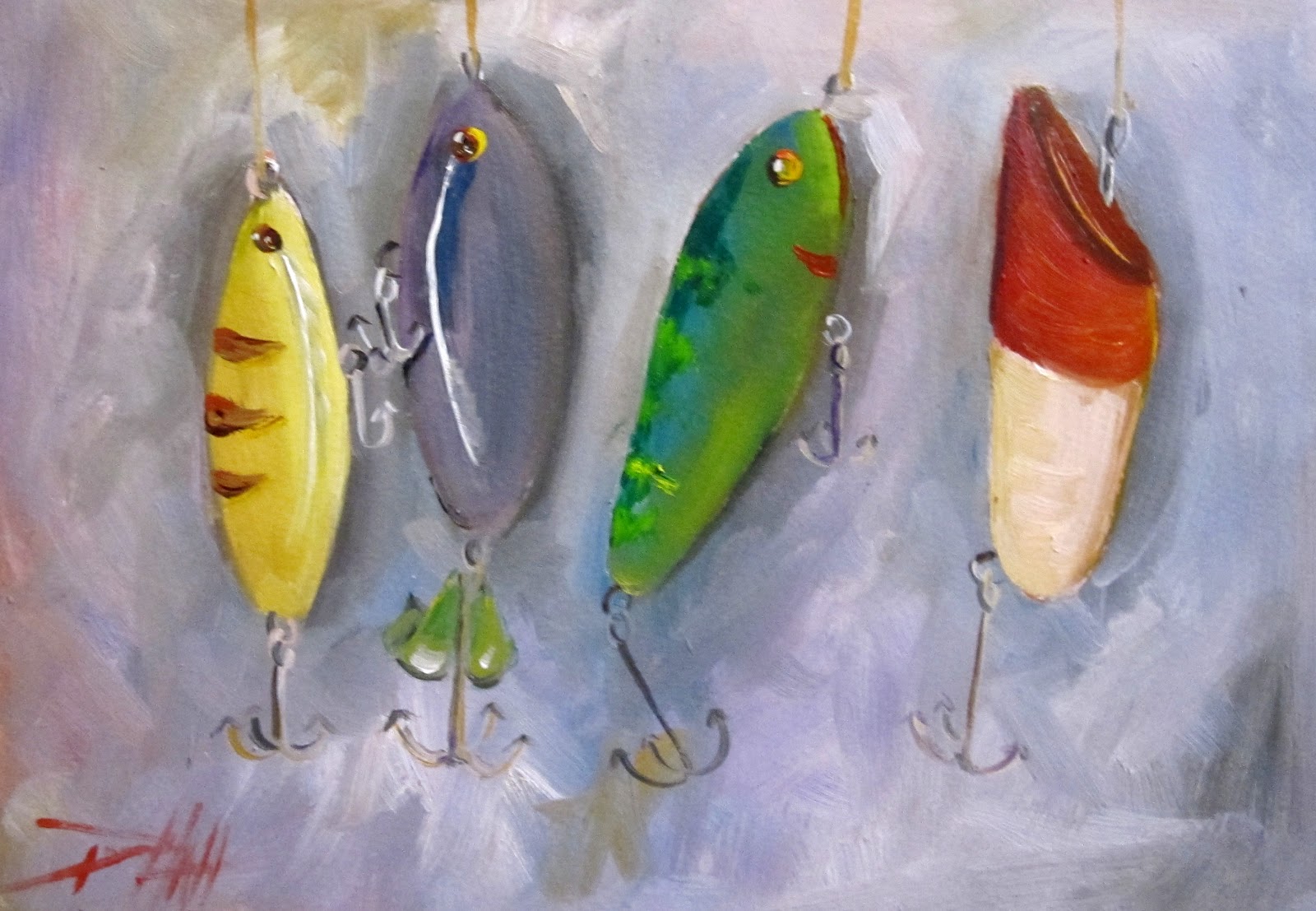 Oil Painting on Paper