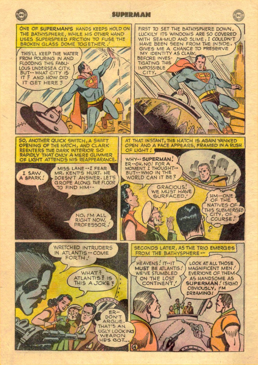 Read online Superman (1939) comic -  Issue #67 - 22