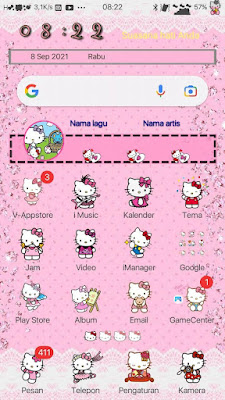 How to Change Vivo Theme to Hello Kitty Theme 10