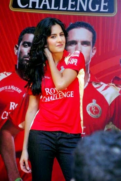 Katrina Kaif Bollywood Celebrity Clothing in IPL 2014