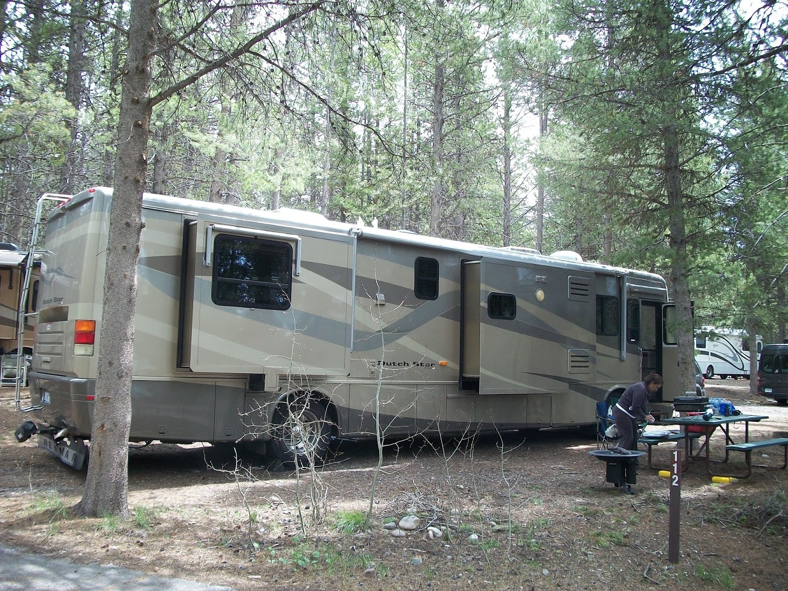 The Sayre RV Odyssey Colter Bay Village RV ParkJackson Lake, Grand Tetons