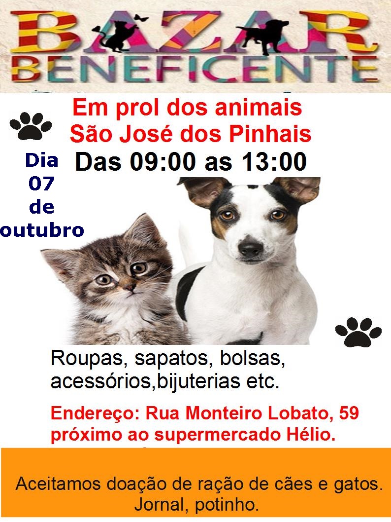 Adoção de animais são josé dos pinhais Outlet