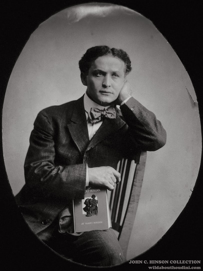 WILD ABOUT HARRY Unpublished Houdini With his baby