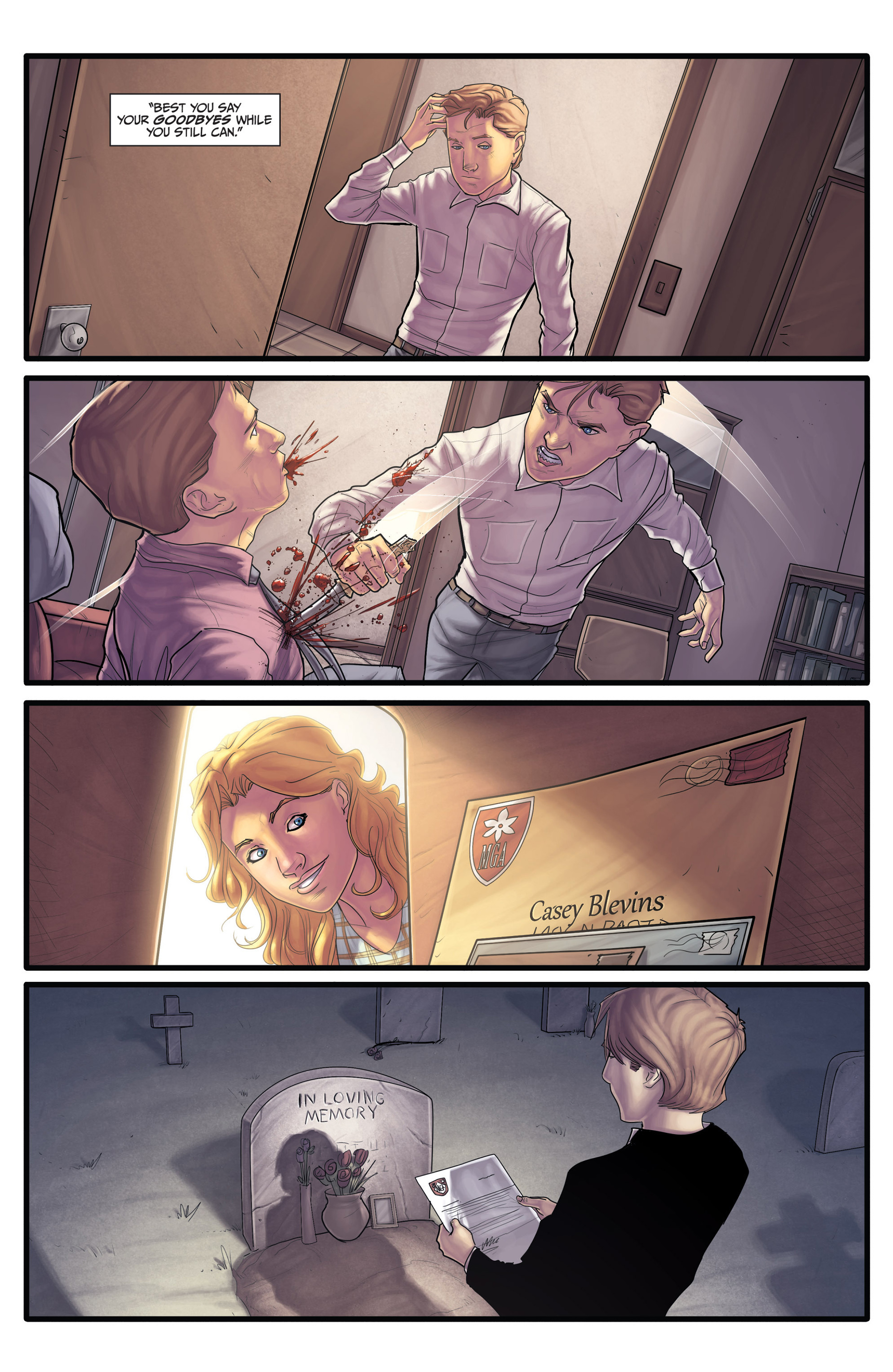 Read online Morning Glories comic -  Issue #25 - 10