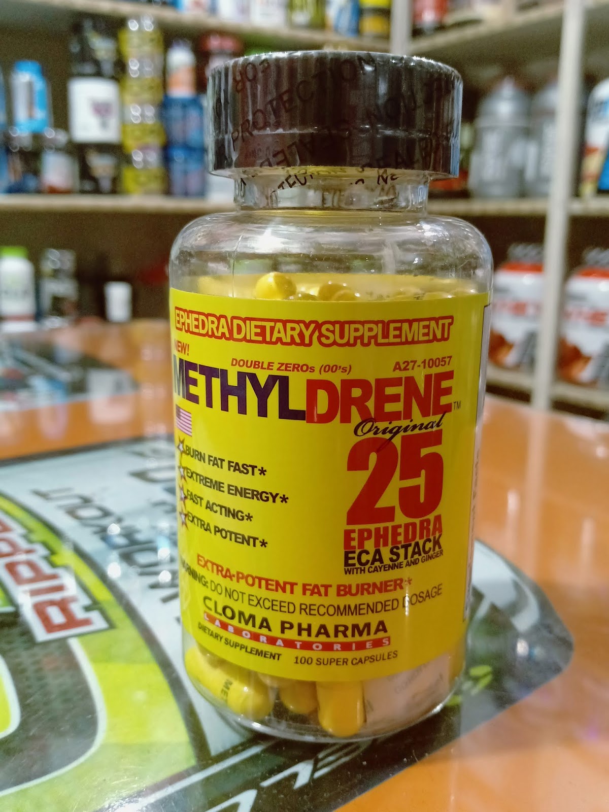 Methyldrene 25 Fat Burner 100 Super Capsules NCR Food Supplements