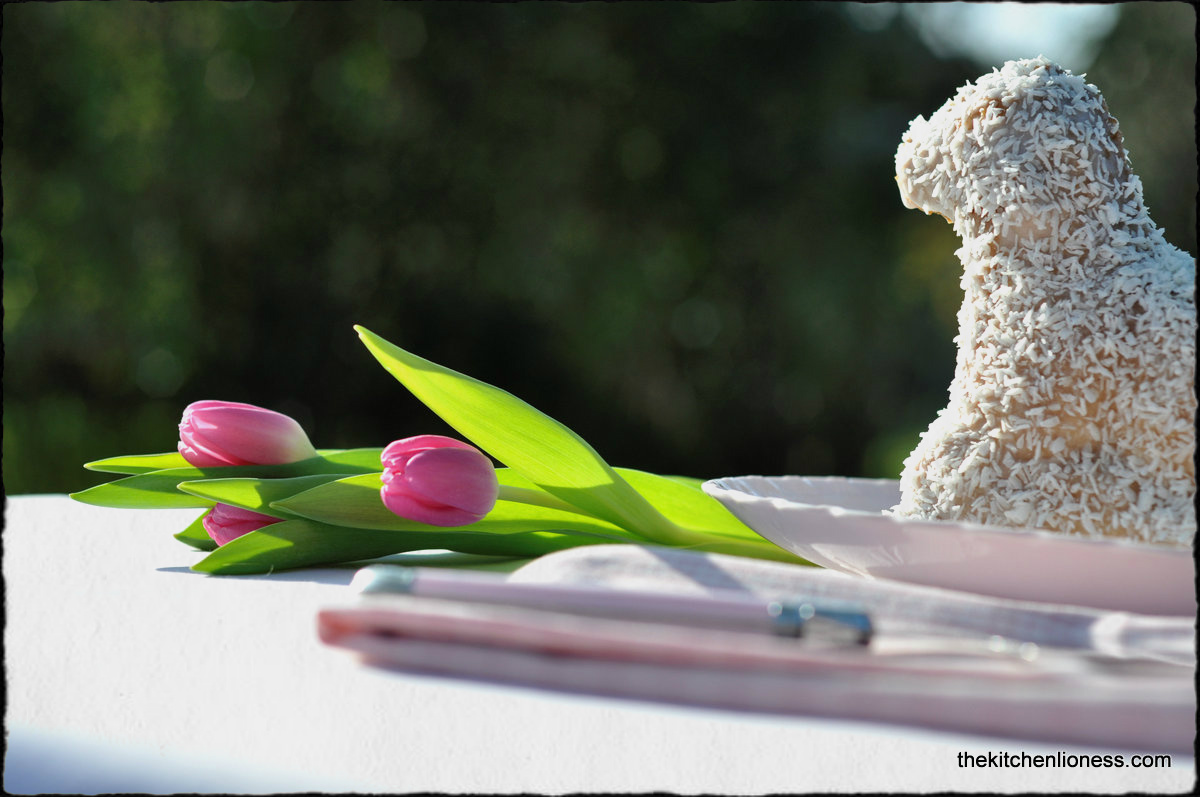 The Kitchen Lioness Coconut Easter Lamb Cake Kokosnuss Osterlamm