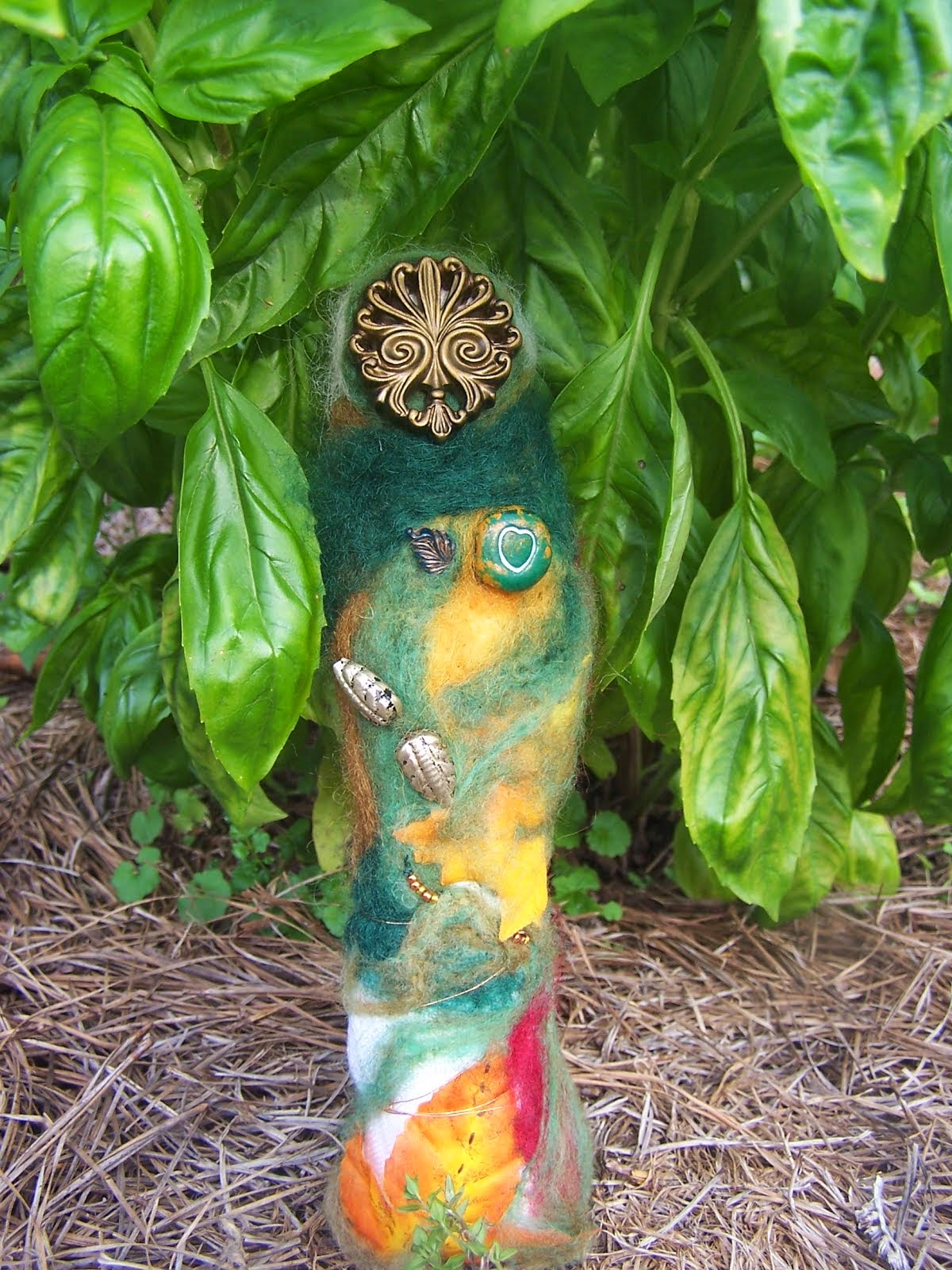 Green Man Spirit Doll