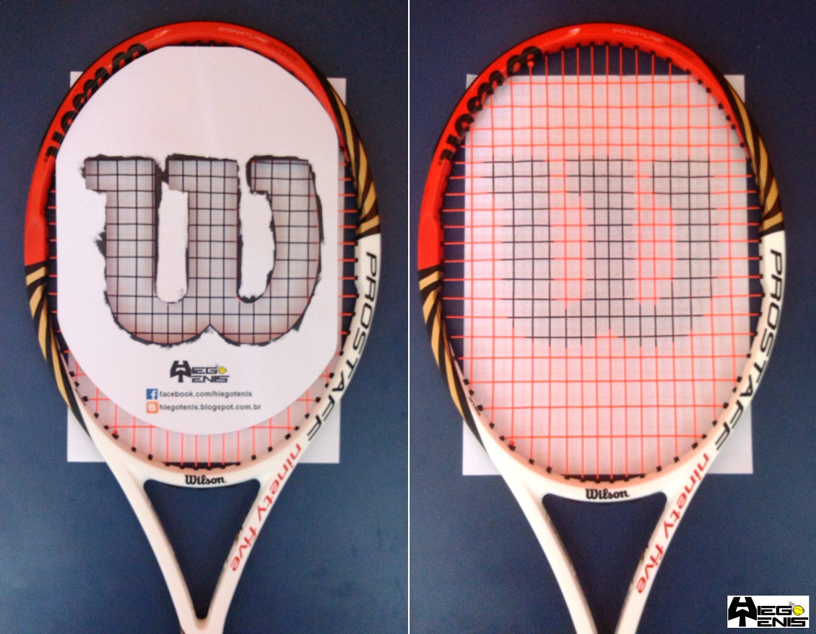 Stencil Racket Hiêgo Aguiar - Tênis: TUTORIAL RAQUETE STENCIL