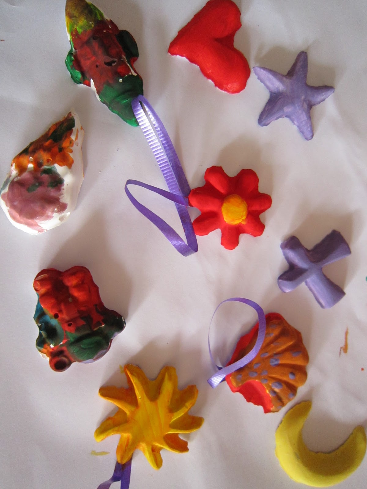 Small Jumps Plaster Ornaments