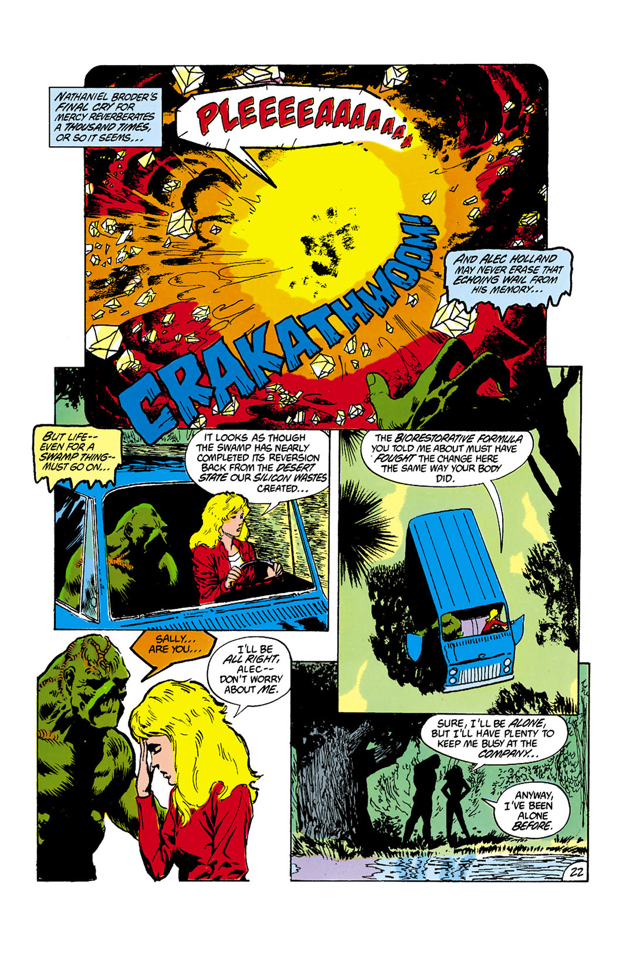 Read online Swamp Thing (1982) comic -  Issue #15 - 23