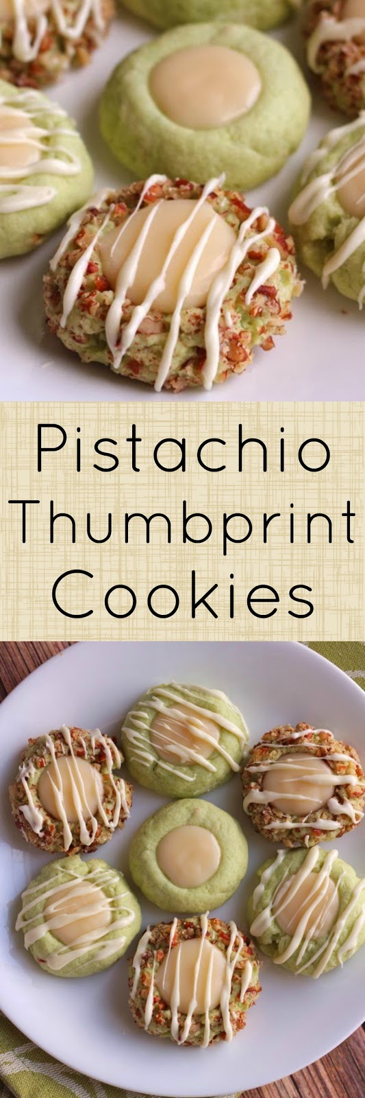 Eat Cake For Dinner Pistachio Thumbprint Cookies with Cream Cheese