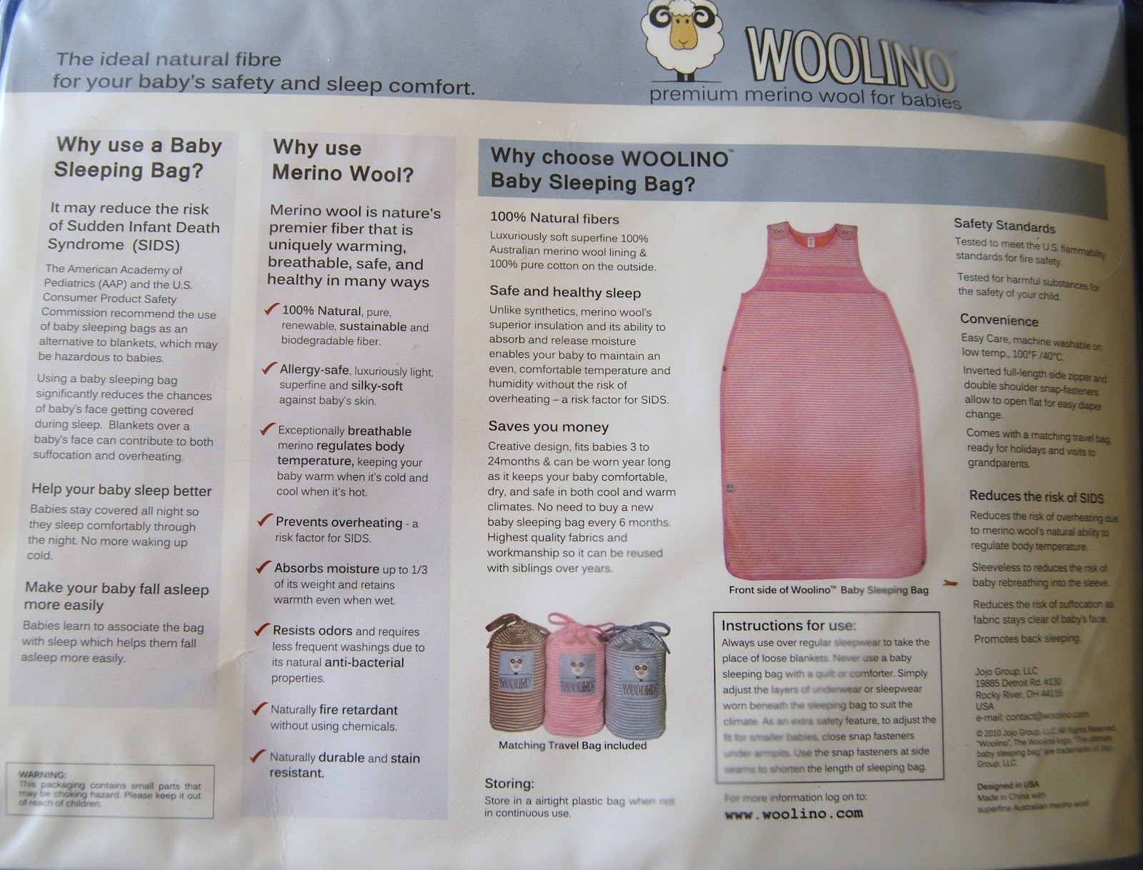 Life With My Littles How do we love our Woolino sleep sack? Let me