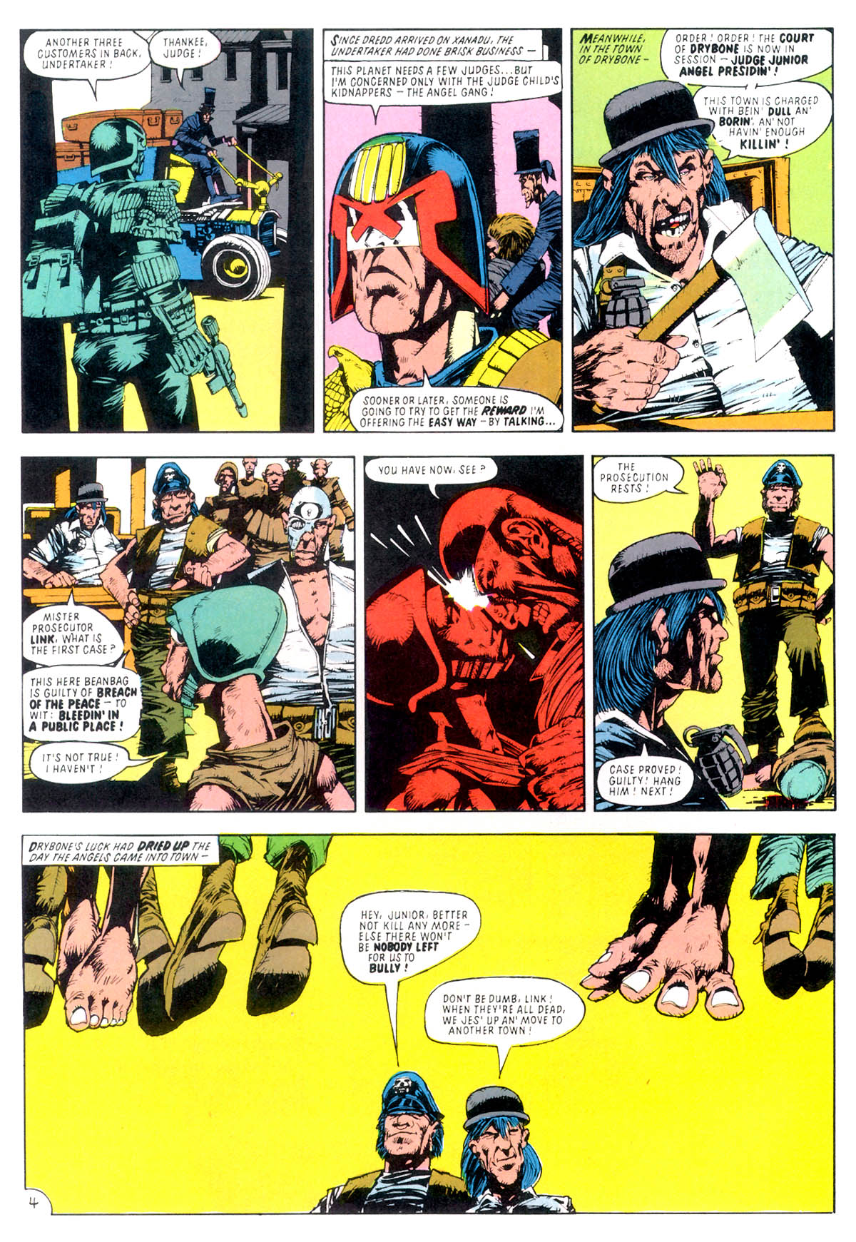 Read online Judge Dredd: The Complete Case Files comic -  Issue # TPB 4 - 122