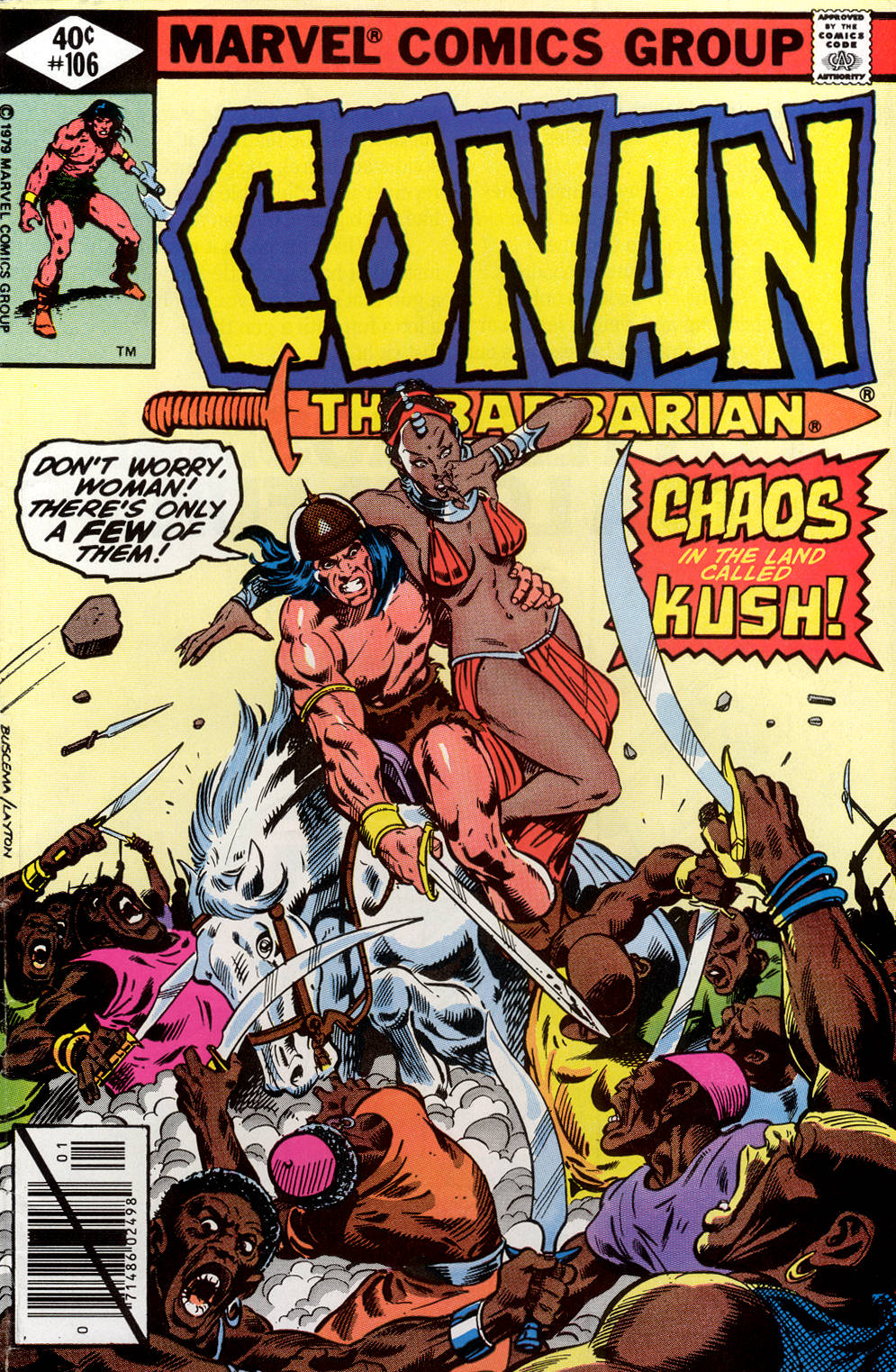 Read online Conan the Barbarian (1970) comic -  Issue #106 - 1