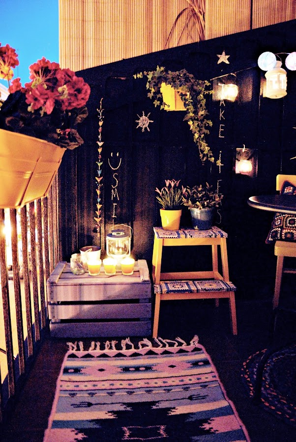 decoración terraza