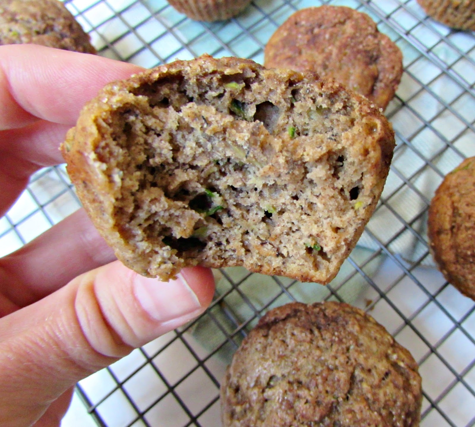 Chicago Jogger Cinnamon Zucchini Muffins