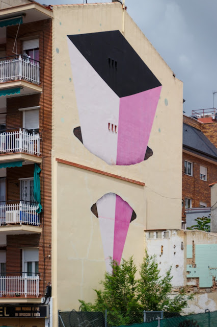 Arte urbano. Murales en el barrio de Tetuán