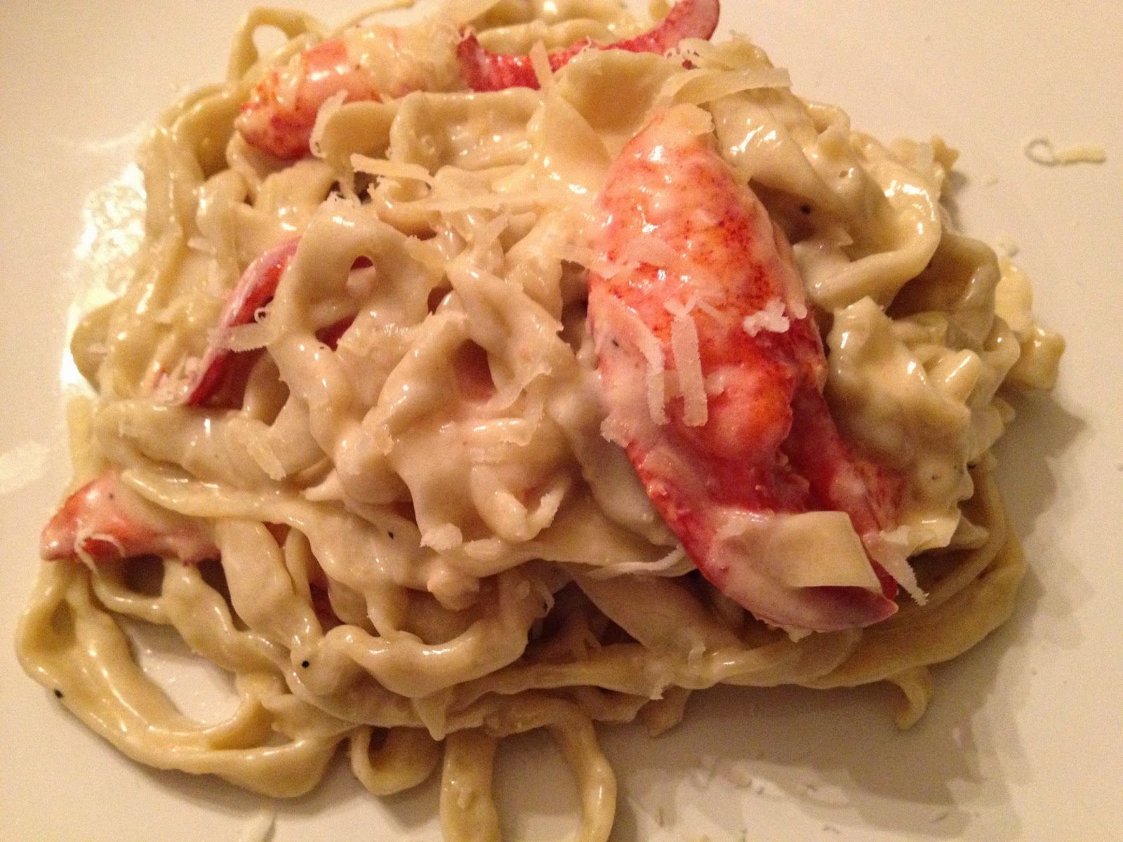 Maryland Recipes Lobster & Fettuccine Alfredo