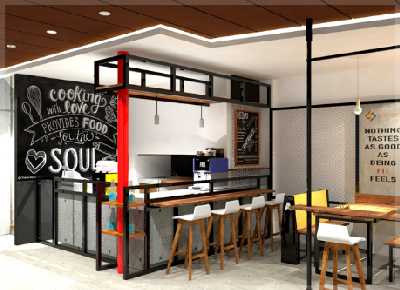 Ide 28 Desain Ruangan Cafe  Sederhana 