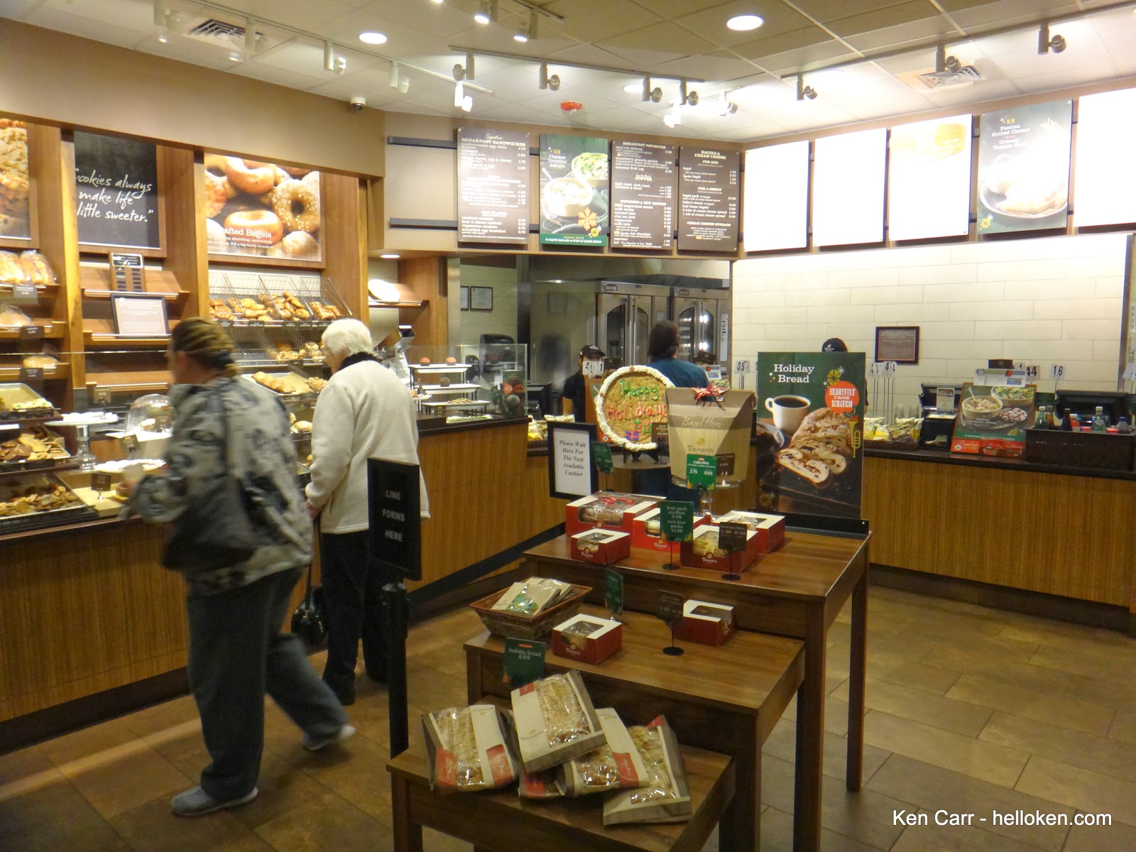 First visit to Panera Bread