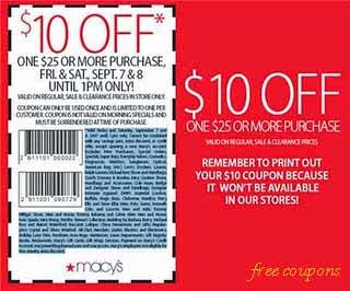 10% Macy&#39;s Coupon - Visitor&#39;s Pass