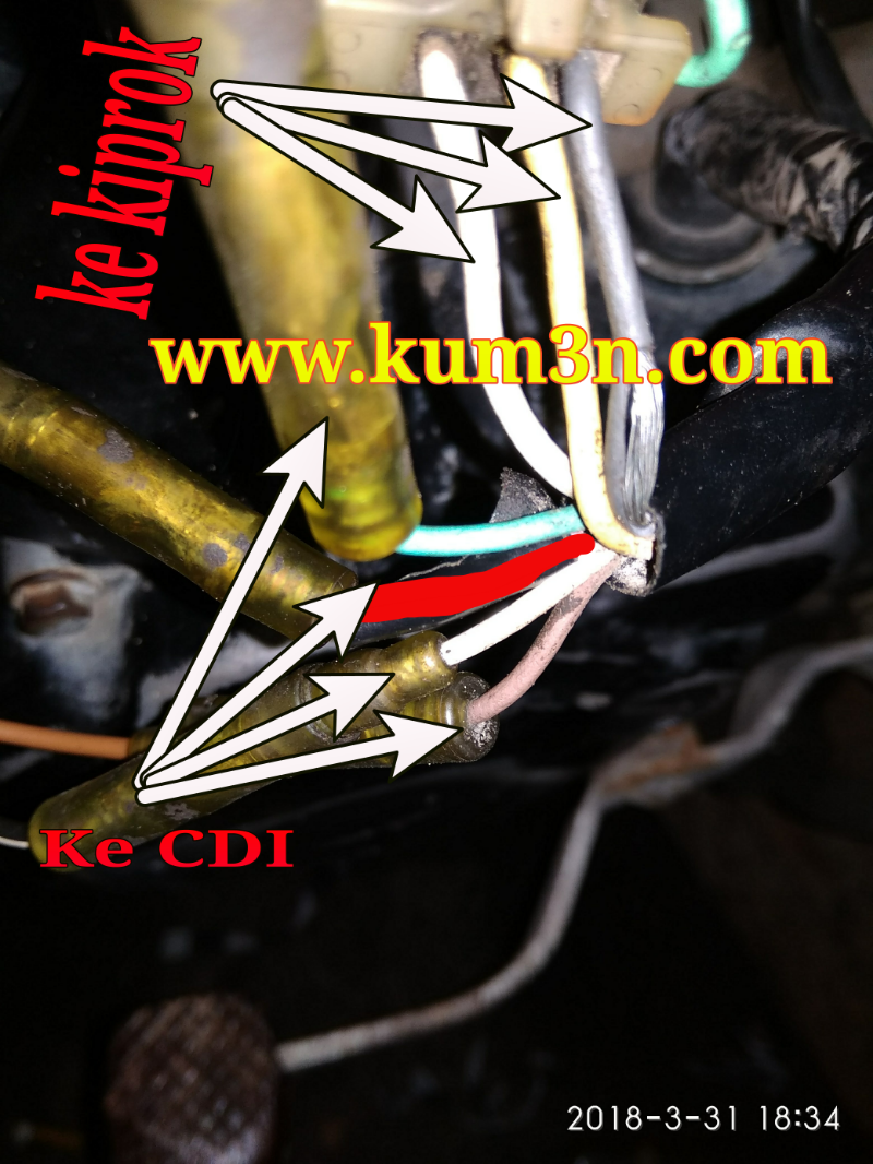 Warna Kabel Spul Gl Pro Cdi Ide Perpaduan Warna
