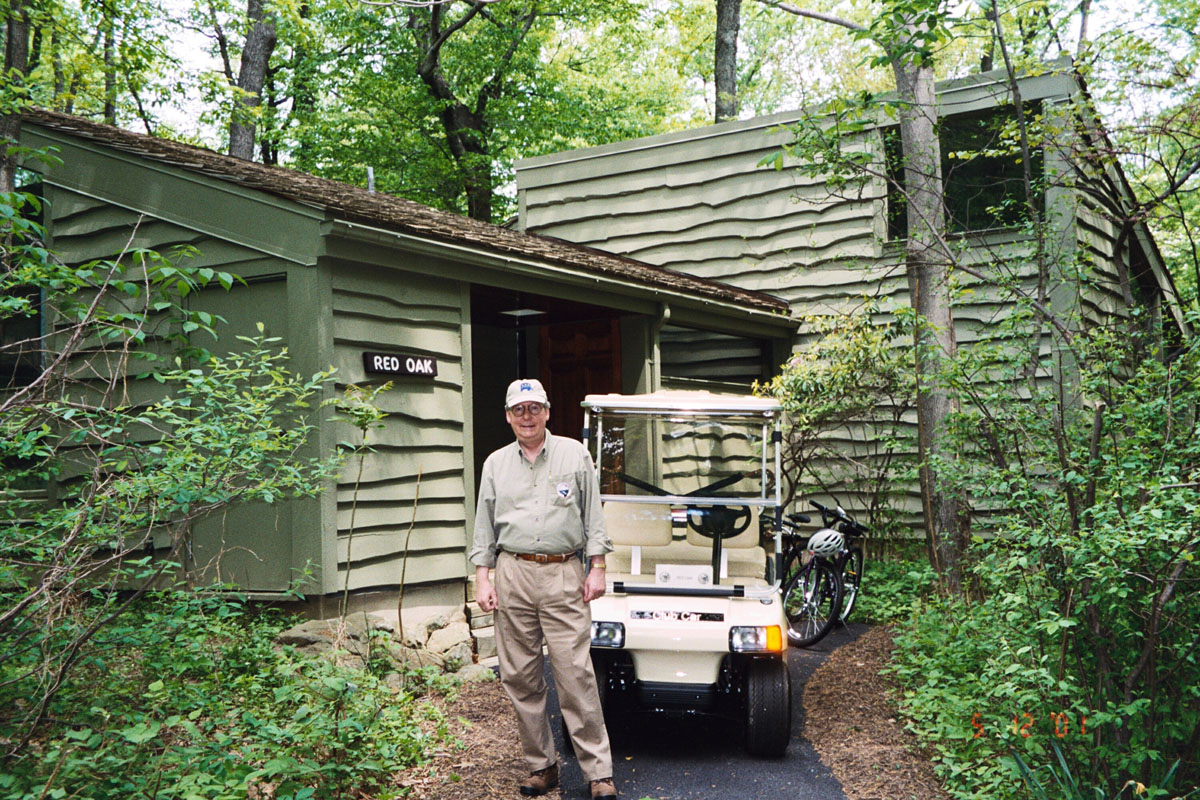 About Camp David Red Oak Cabin