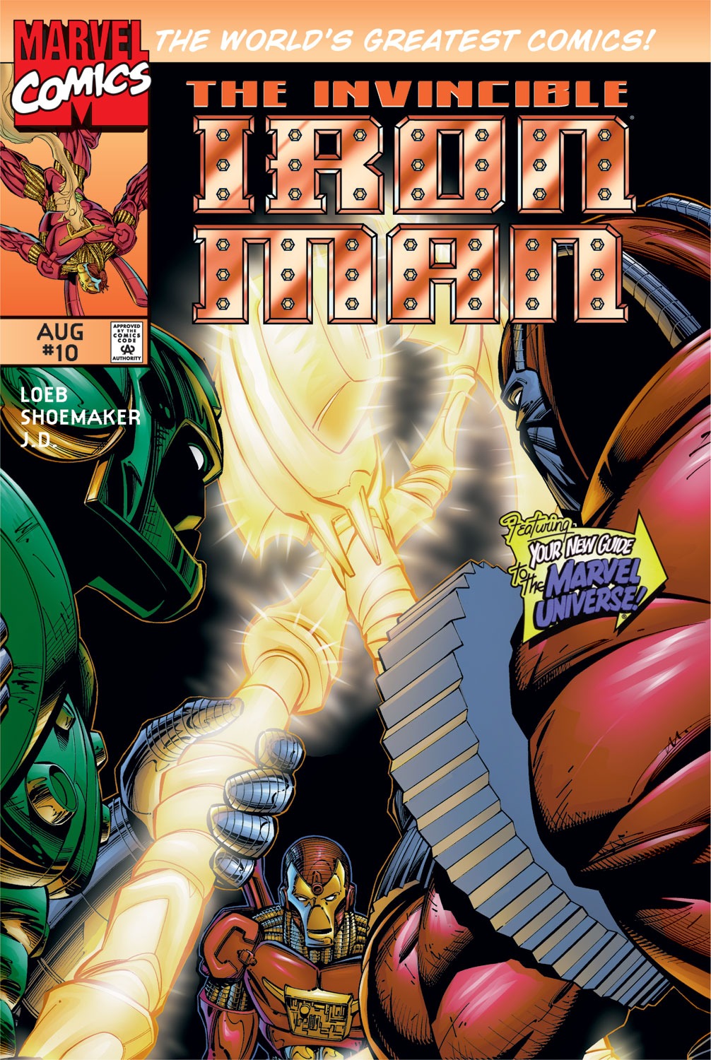 Read online Iron Man (1996) comic -  Issue #10 - 1