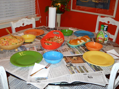 One Skillet Shrimp Dinner Party
