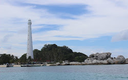 Menikmati Keindahan Pantai Pulau Lengkuas Belitung