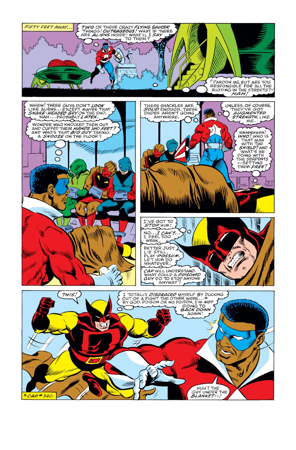 Read online Captain America (1968) comic - Issue #344 - 23