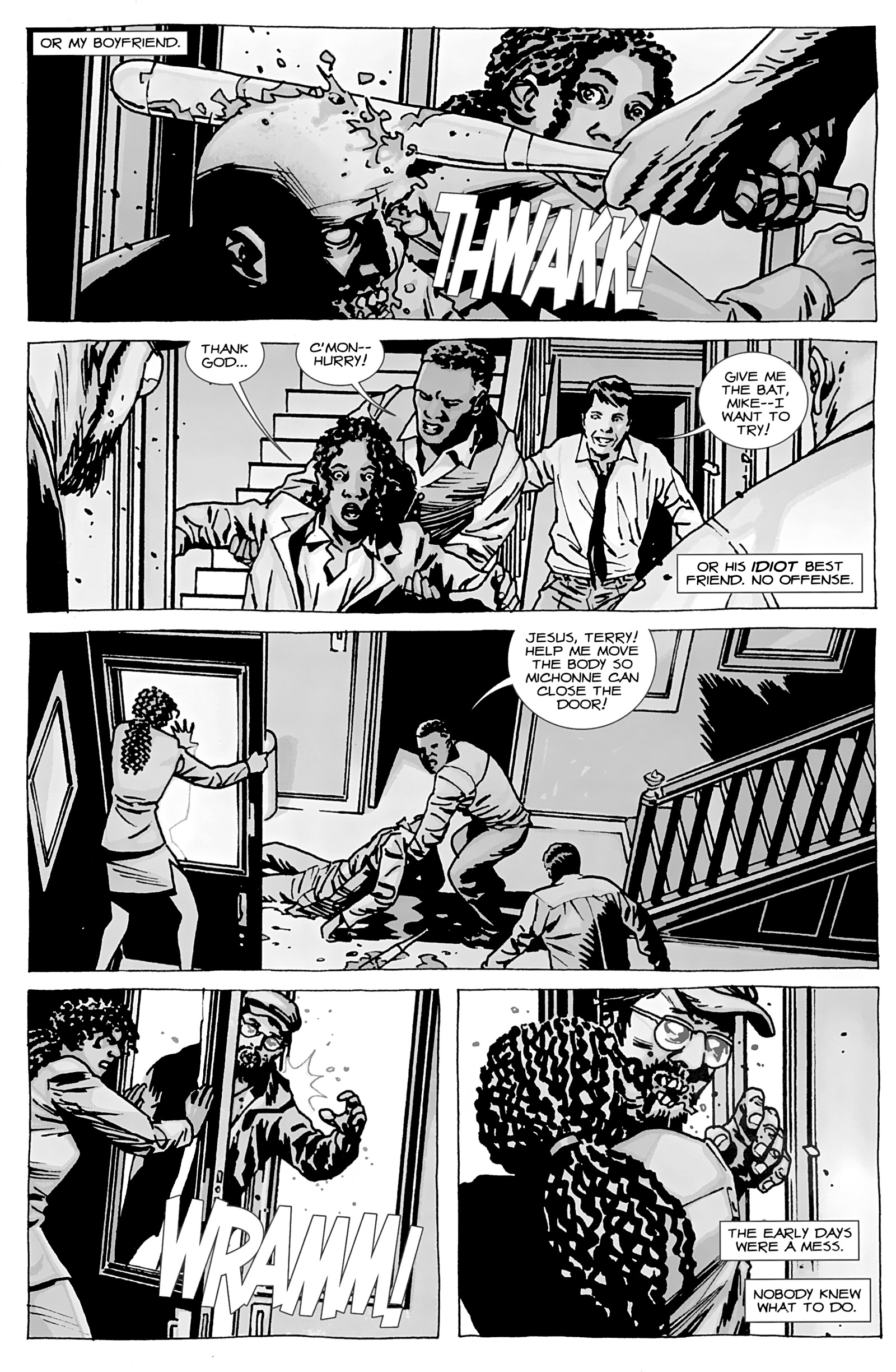Read online The Walking Dead comic -  Issue # _Special - Michonne Special - 4