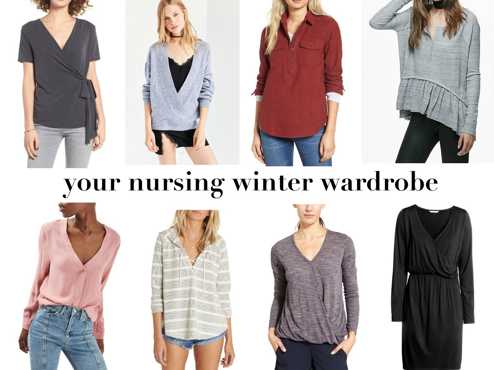 Blob Winter Nursing Wardrobe