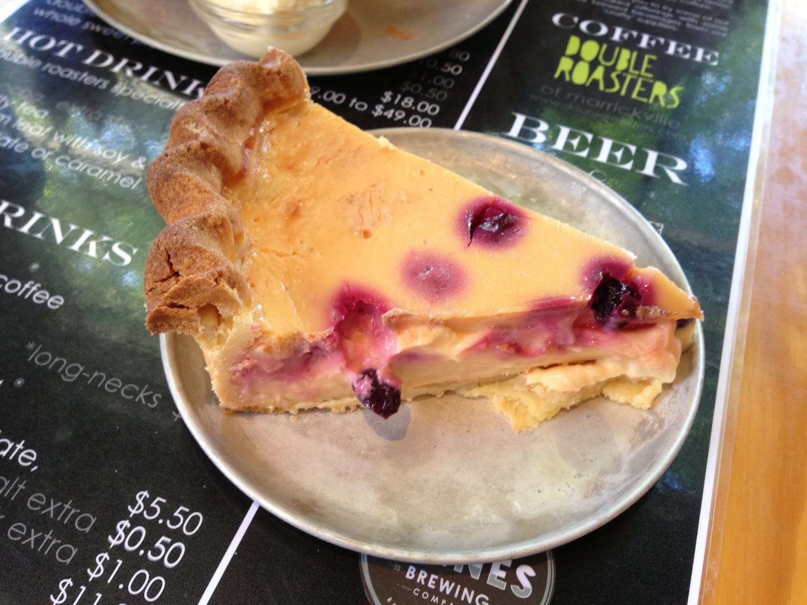 Crystal Noir The Pie Tin, Newtown