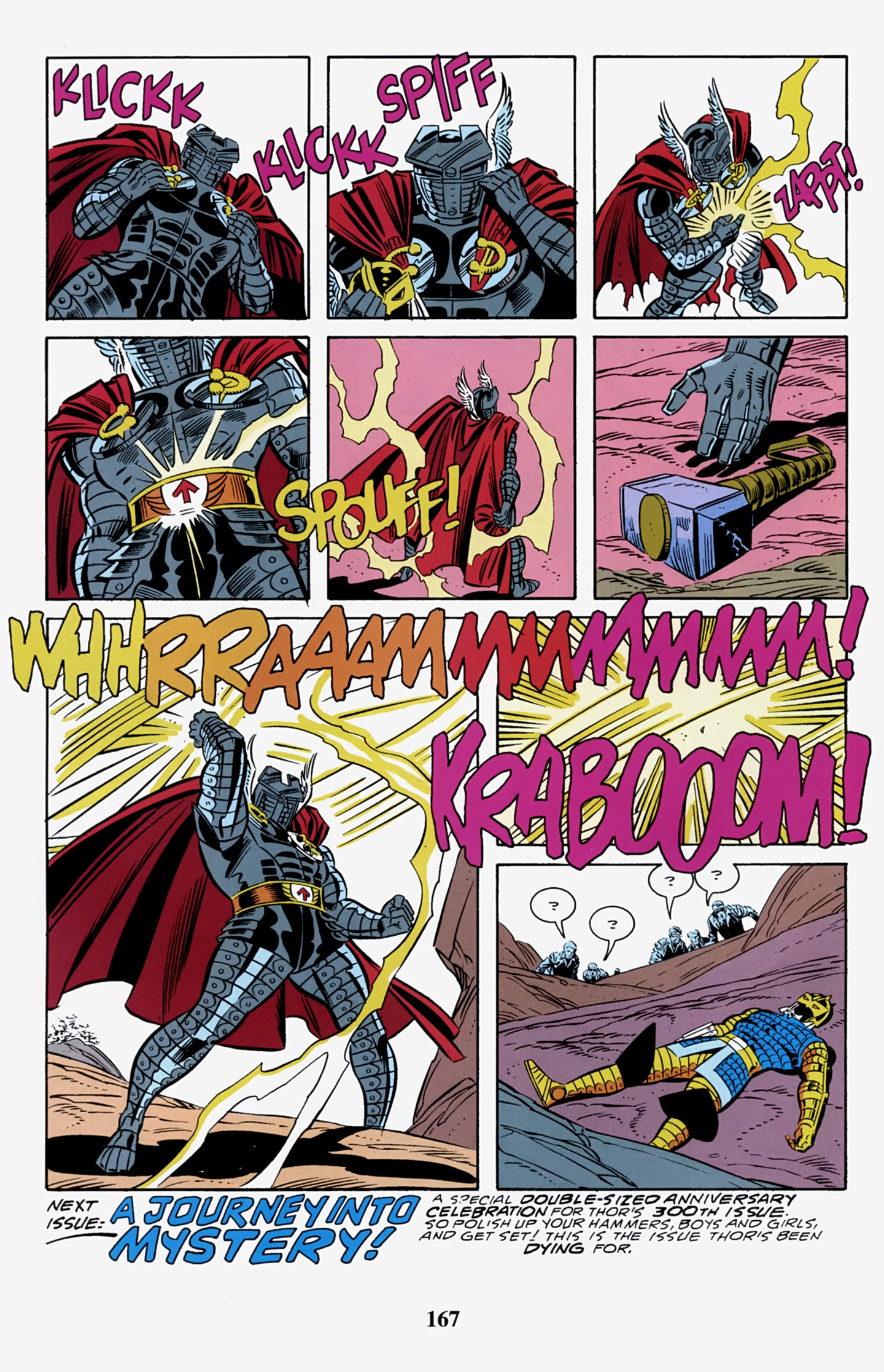 Read online Thor Visionaries: Walter Simonson comic -  Issue # TPB 5 - 167