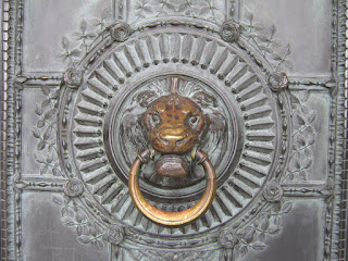 Detalje fra dør, Sacre Coeur Paris