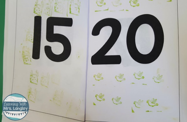 Teen numbers can be tricky to teach in kindergarten. Why do they always forget 15? These activities will help it stick! These free worksheets are a fun hands on way to practice counting numbers 11-20. This can be used for centers or small groups (or whole group if you are brave!) #kindergarten #teennumbers #kindermath #teacherfreebie #mathfreebie