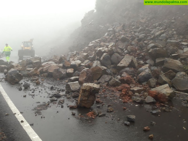 Comienzan las obras de mejora de la seguridad vial en la carretera del Roque de Los Muchachos