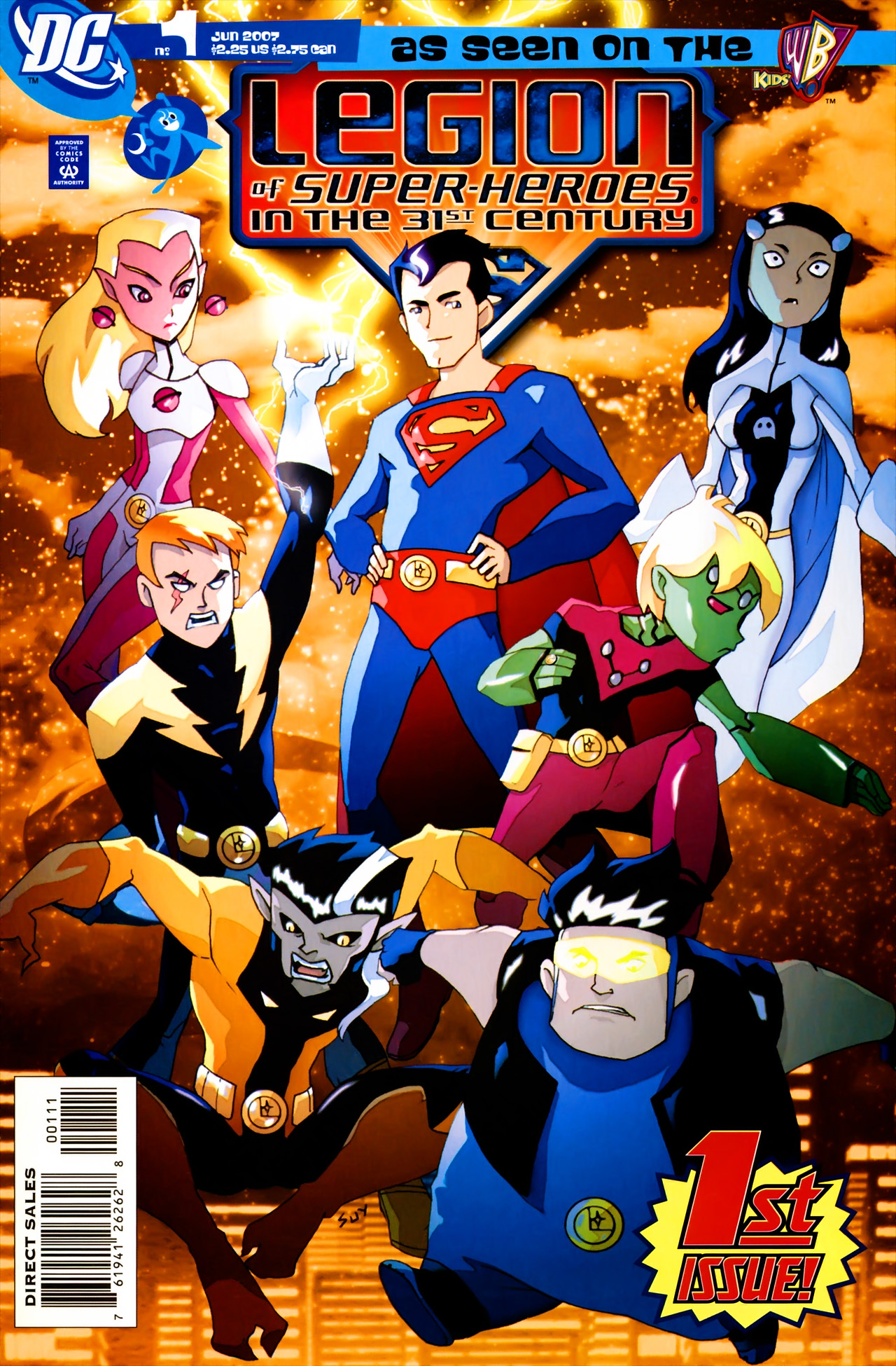Read online The Legion of Super-Heroes in the 31st Century comic -  Issue #1 - 1