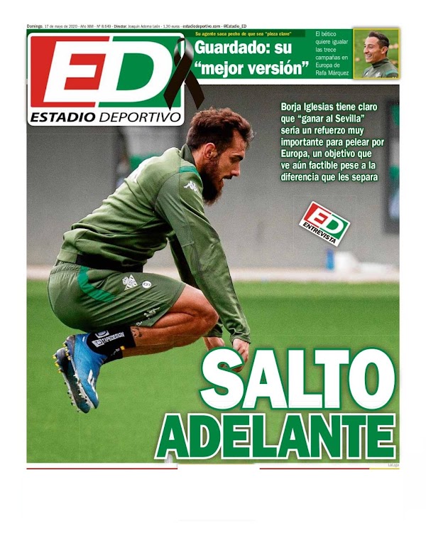 Betis, Estadio Deportivo: "Salto adelante"