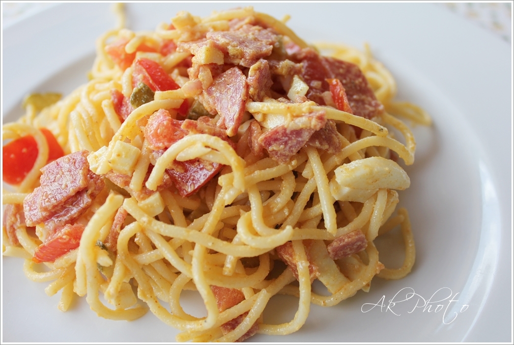 Wolkenfees Küchenwerkstatt: Spaghettisalat à la Wolkenfee