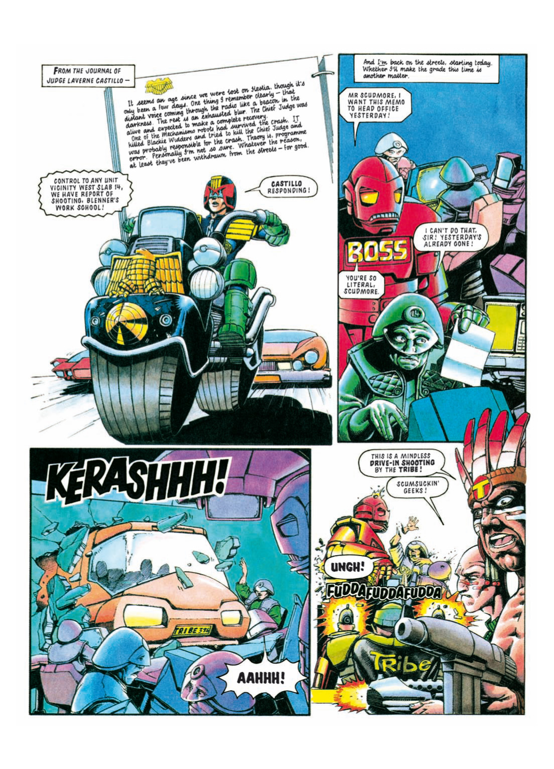 Read online Judge Dredd: The Complete Case Files comic -  Issue # TPB 21 - 300