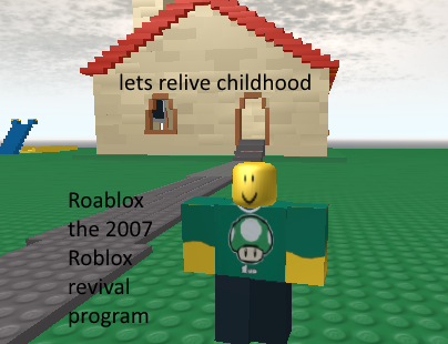 Roablox The 2007 Roblox Revival 2015 - 2007 roblox game