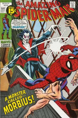 Amazing Spider-Man #101, Morbius and the six-armed Spider-Man